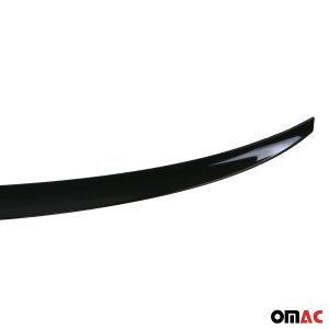 Hyundai Accent Trunk Spoiler - Omac - Plastic - Piano Black - '12-'17